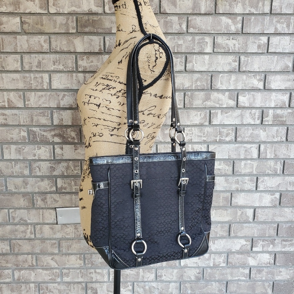 Coach Hamilton Gallery Tote Handbag Jacquard